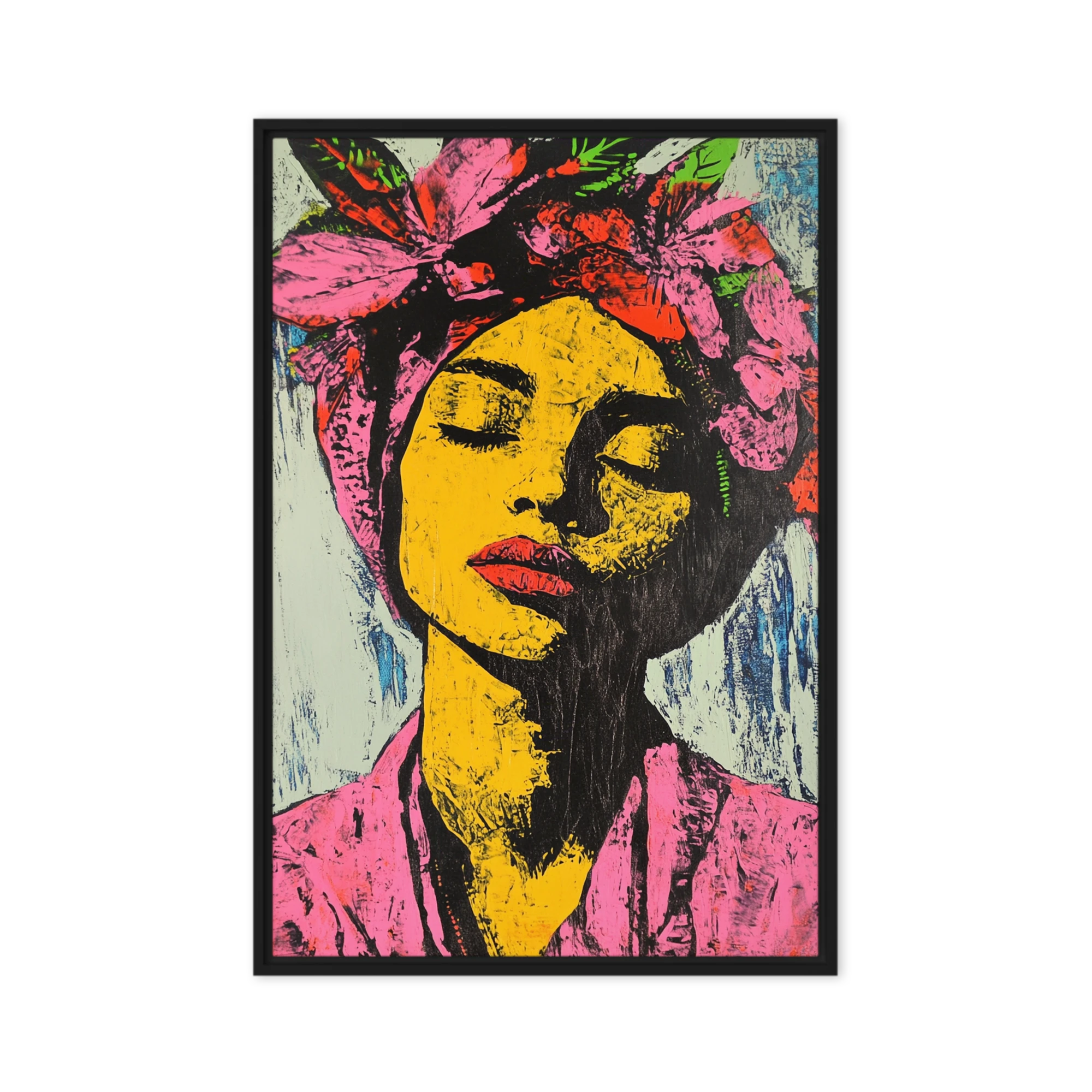 Vibrant Portrait of a Woman