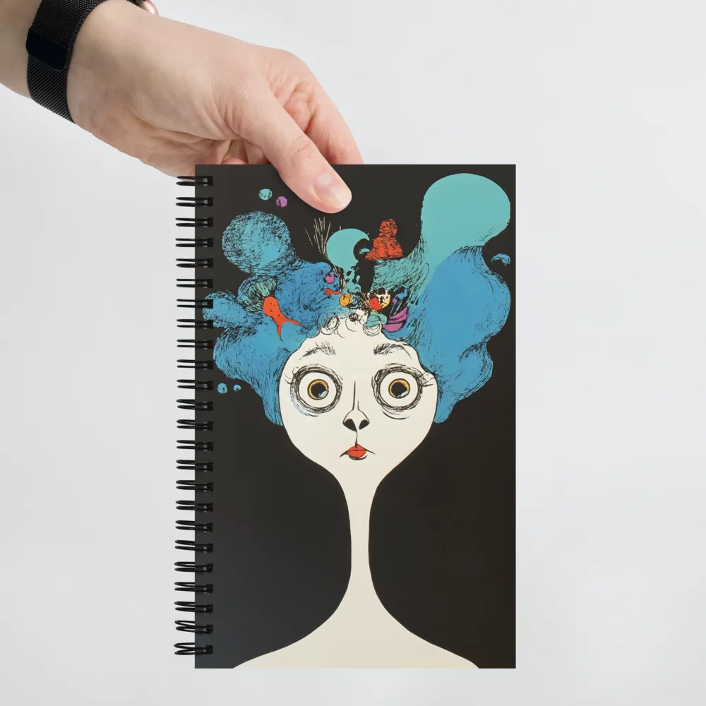 Whimsical Gaze 
 Spiral Notebook | 140 pages