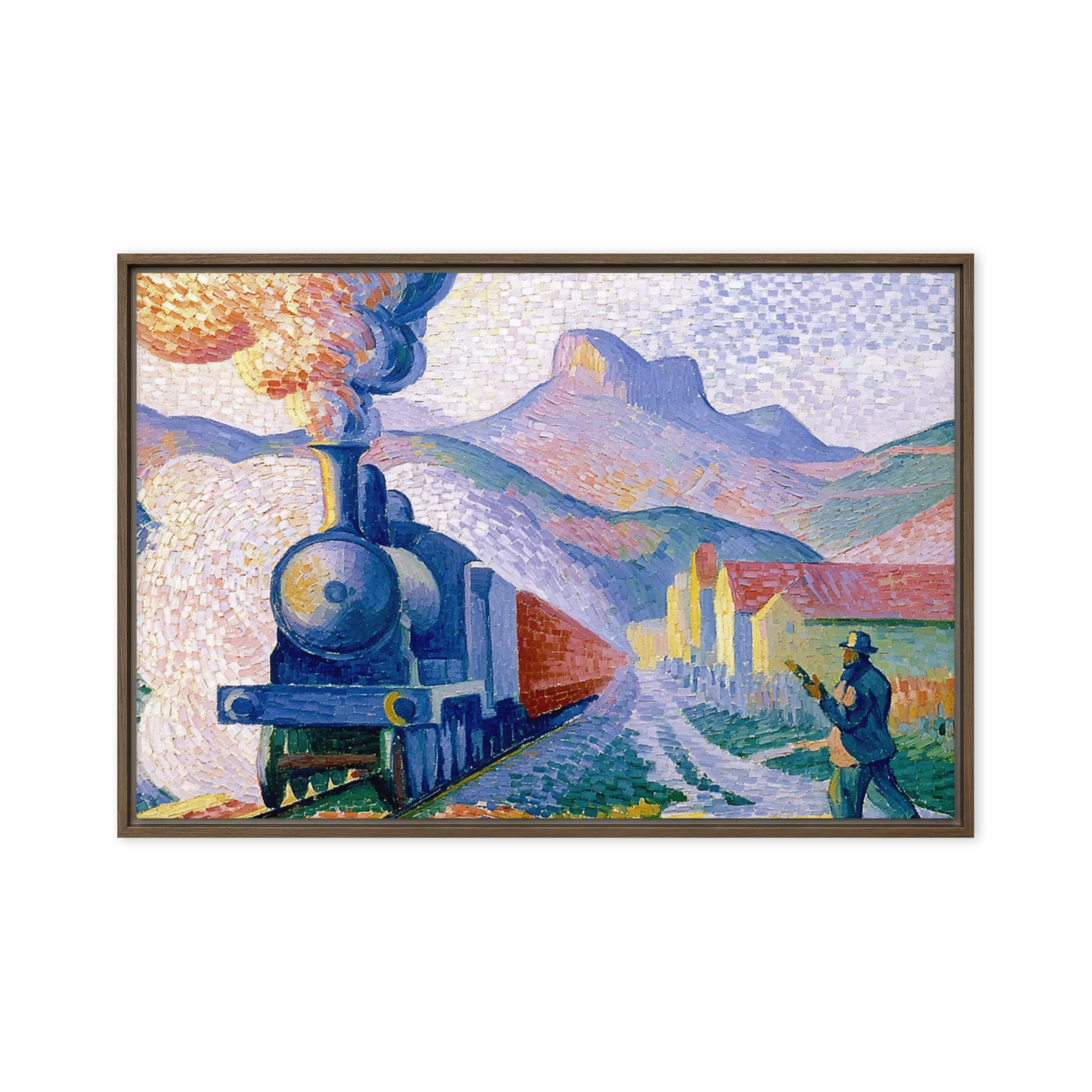 La locomotiva in arrivo