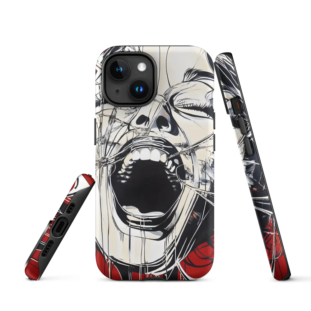 Expressive Scream Art | Phone Case