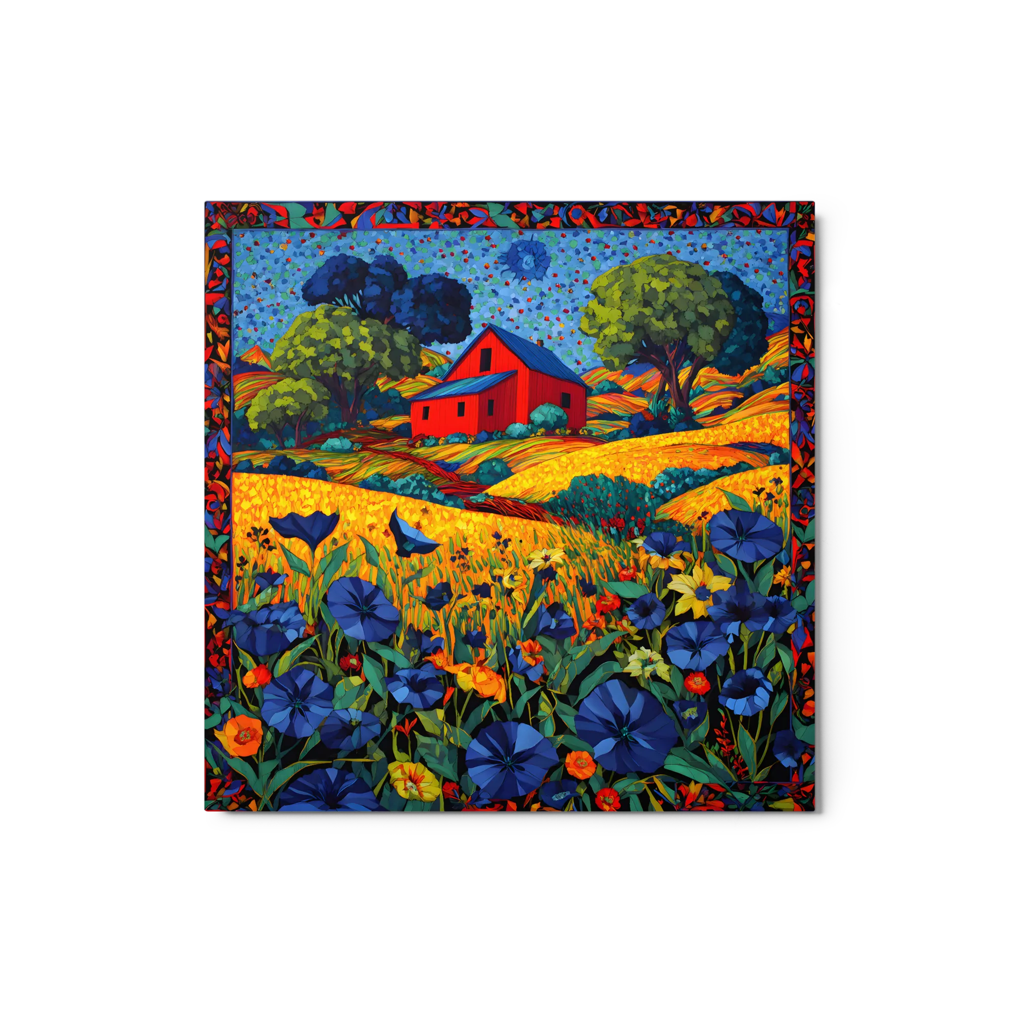 Arazzo Mosaico Rurale
