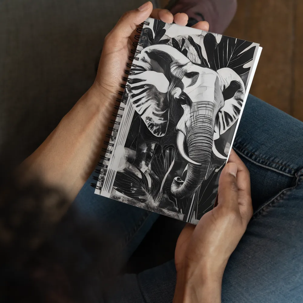 The Graphic Elephant 
 Spiral Notebook | 140 pages
