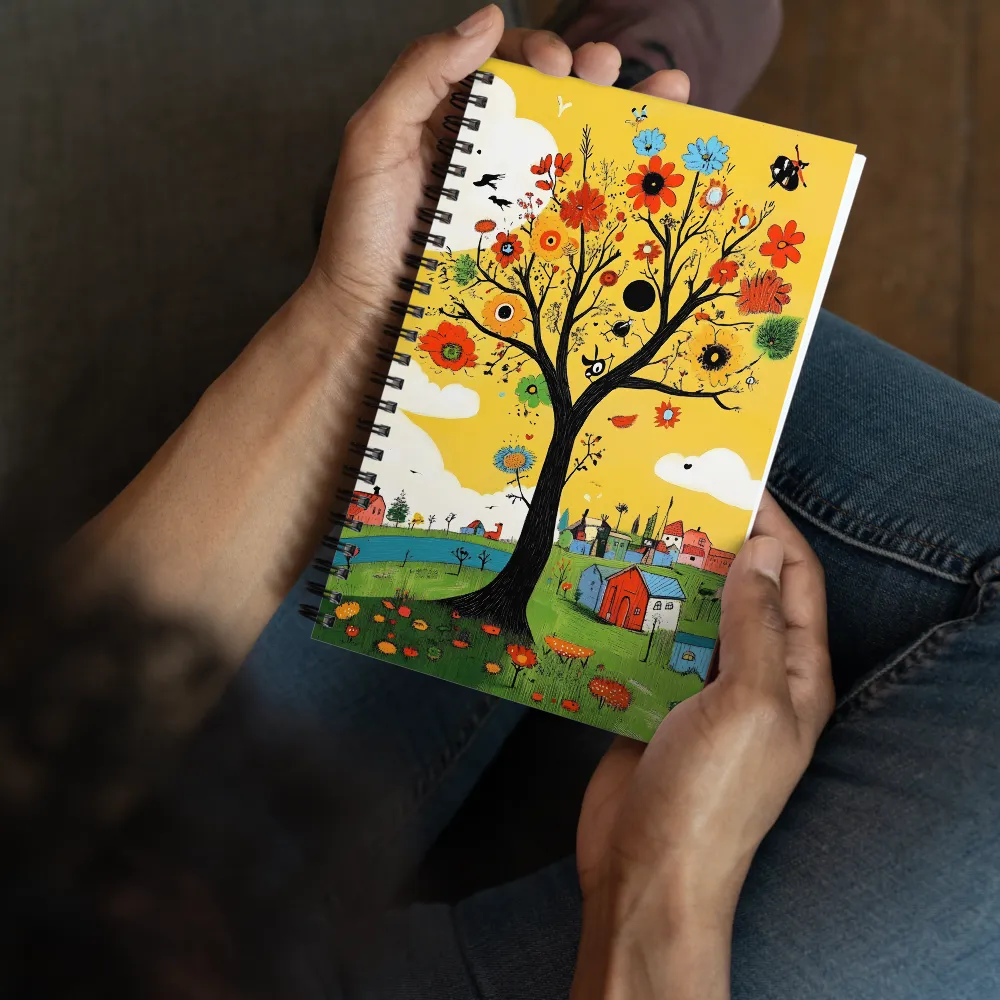 The Enchanted Blossom Tree 
 Spiral Notebook | 140 pages