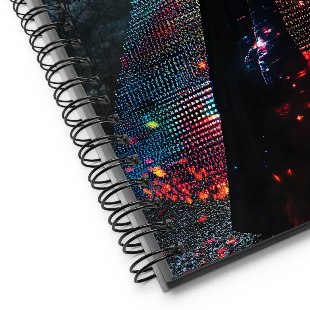 Enchanting Luminous Journey 
 Spiral Notebook | 140 pages