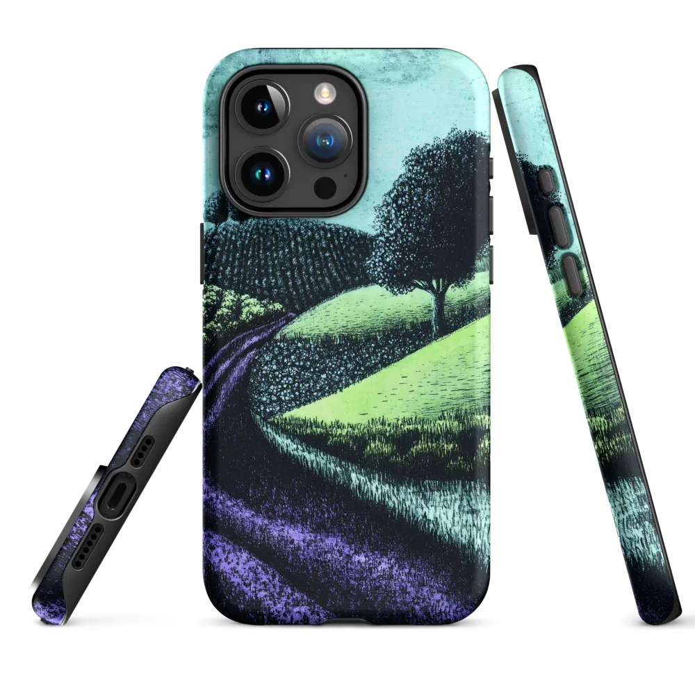 Serene Valley Engraving | Phone Case