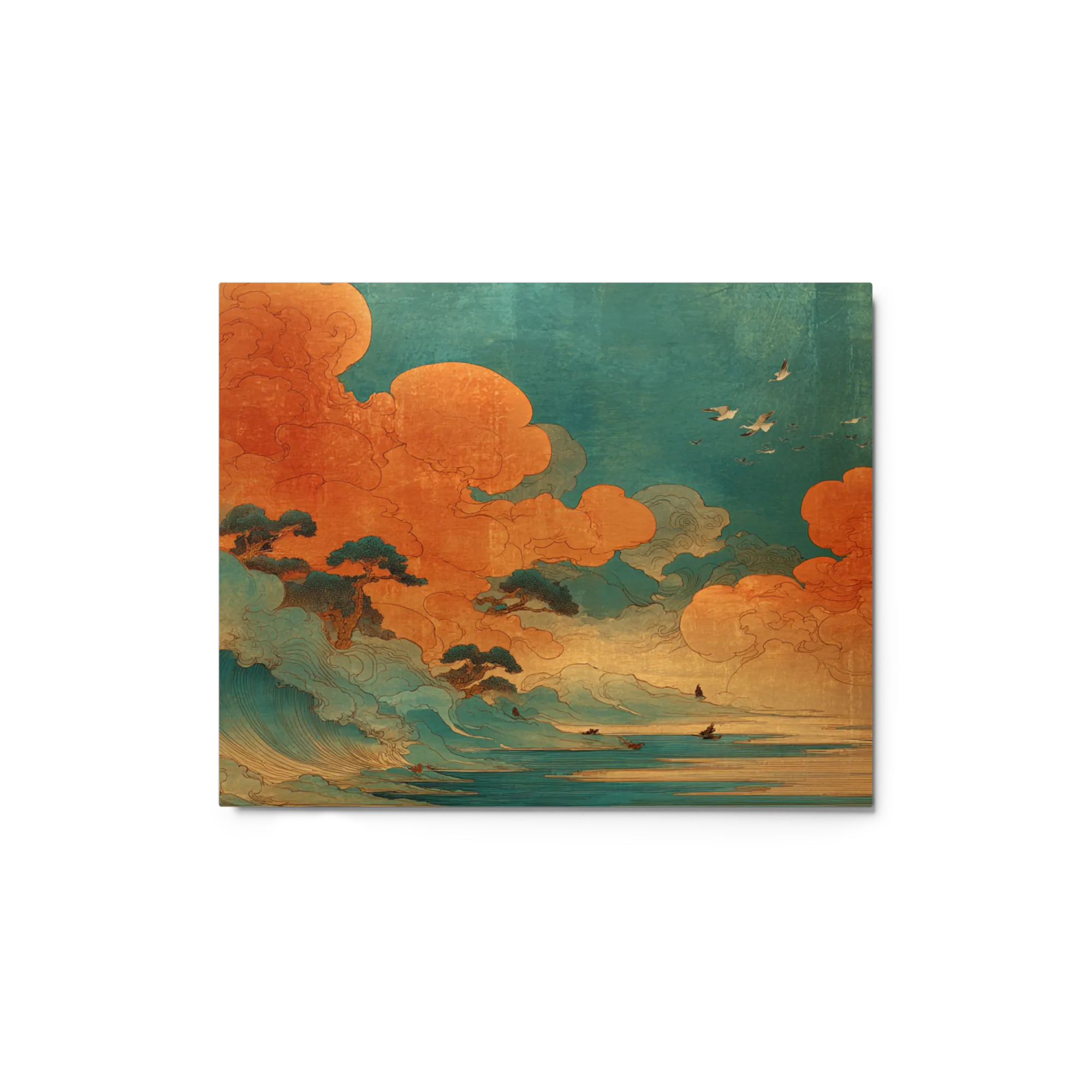 The Orange Clouds