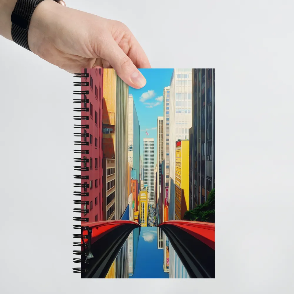 Urban Reflection Vista 
 Spiral Notebook | 140 pages