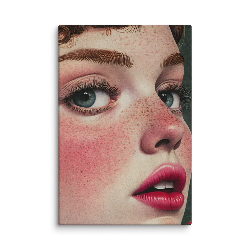 The Freckled Gaze 
 Canvas | 32″x 48″