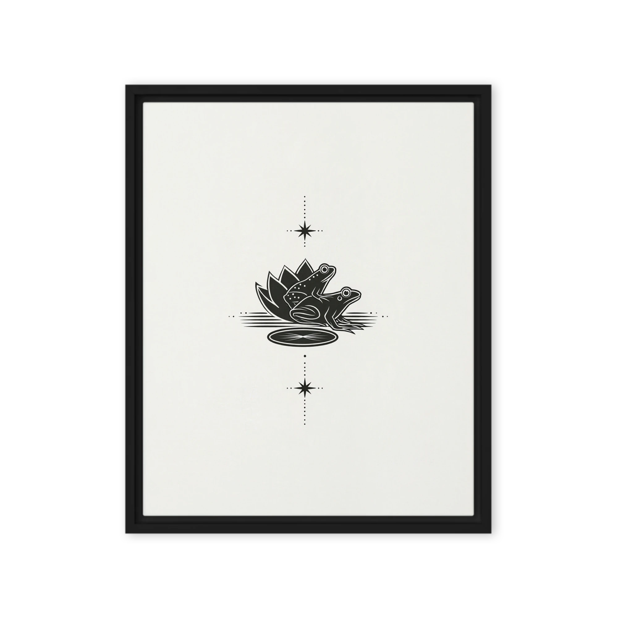 Celestial Frog Pair | Art Print
