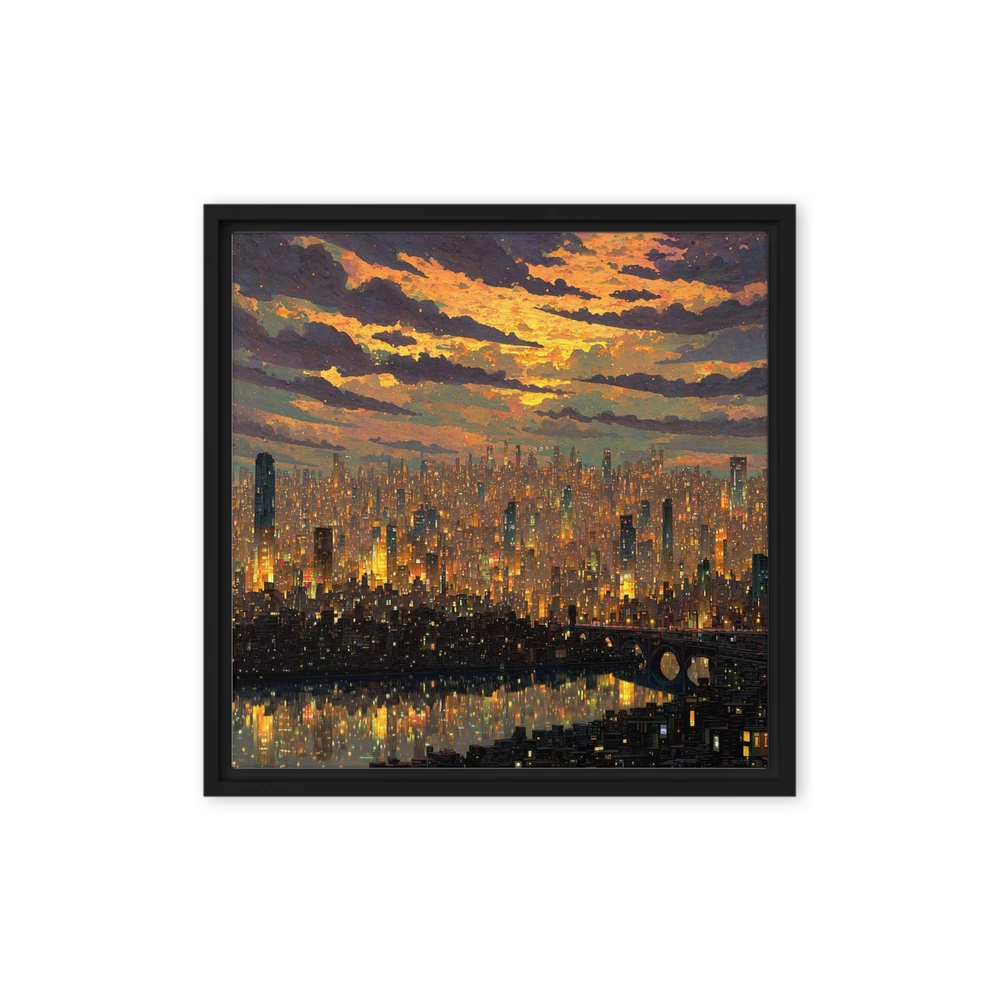 Golden Hour Metropolis | Art Print