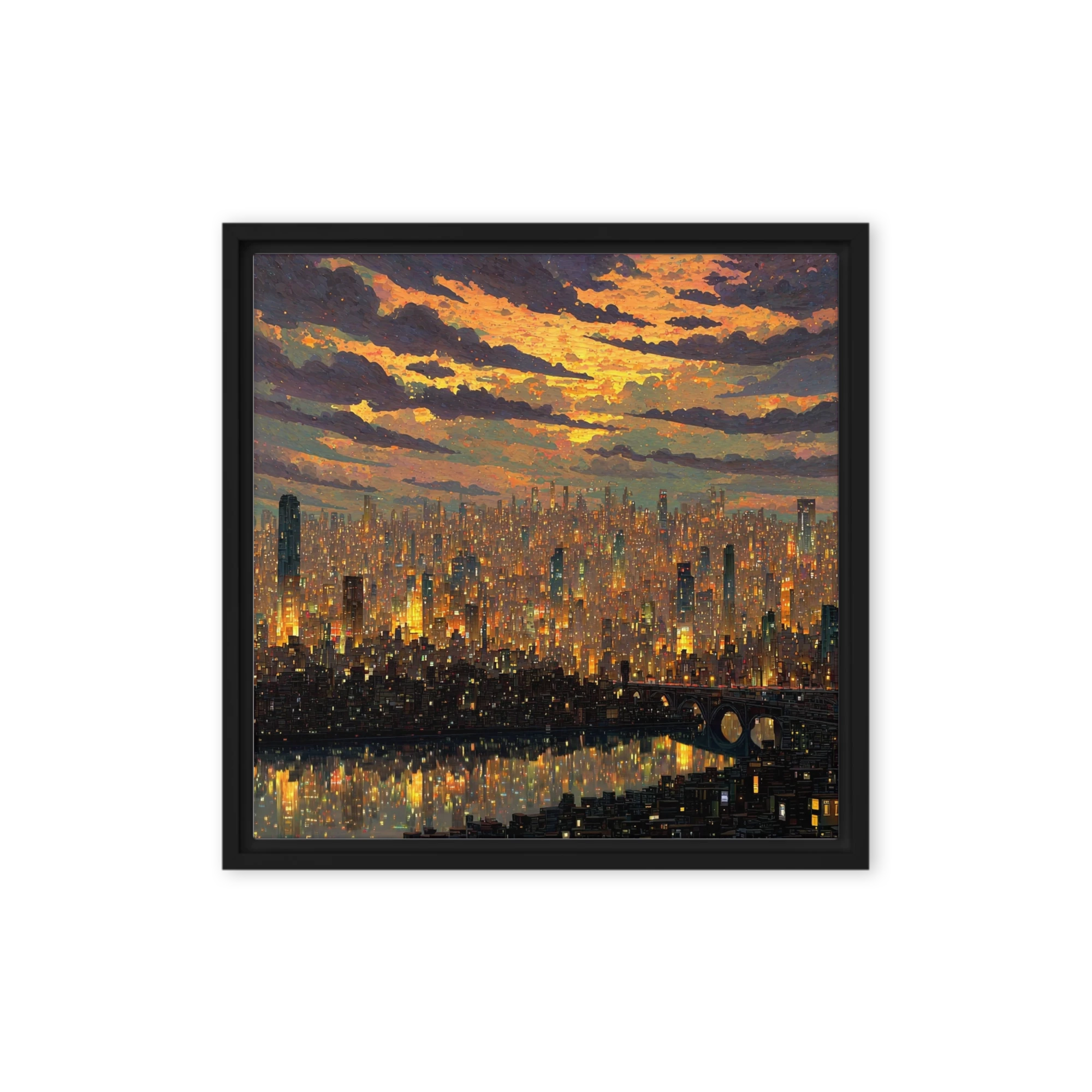 Golden Hour Metropolis | Art Print