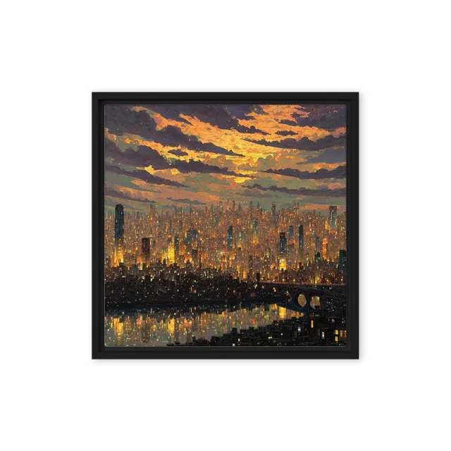 Golden Hour Metropolis | Art Print