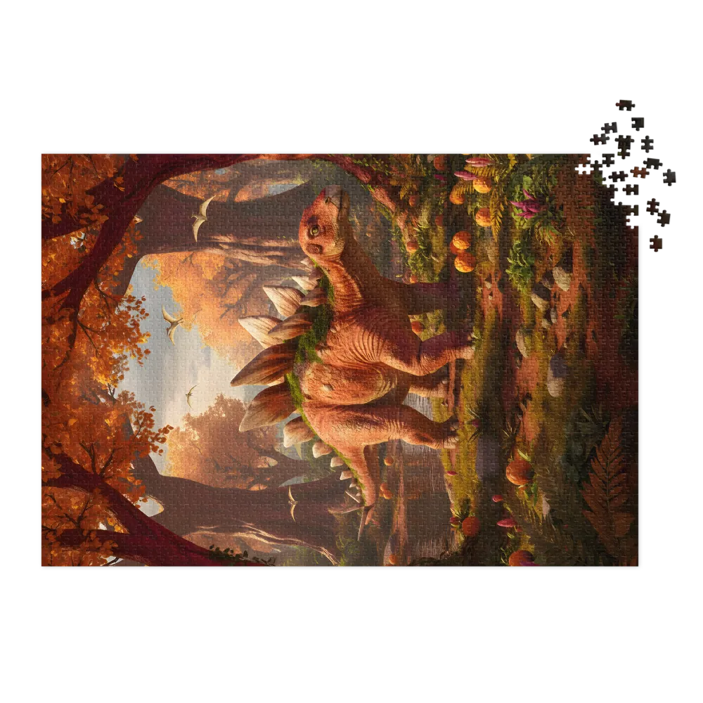 Autumn Stegosaurus