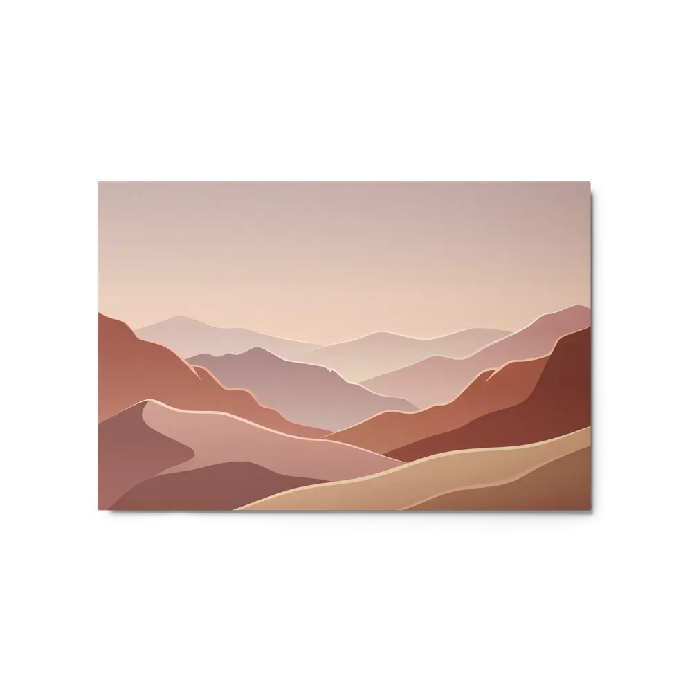 Terracotta Ridges | Art Print