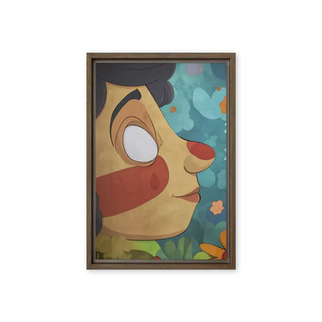 Floral Dream Profile | Art Print