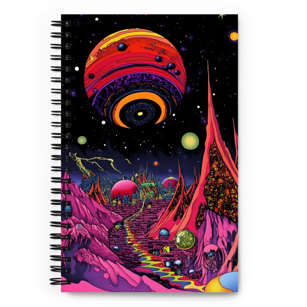 Cosmic Dreamscape 
 Spiral Notebook | 140 pages