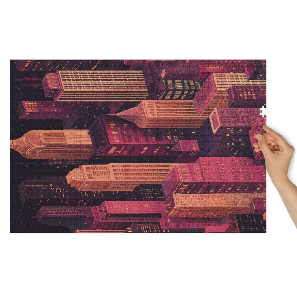 Urban Glow 
 Jigsaw Puzzle in Tin Box