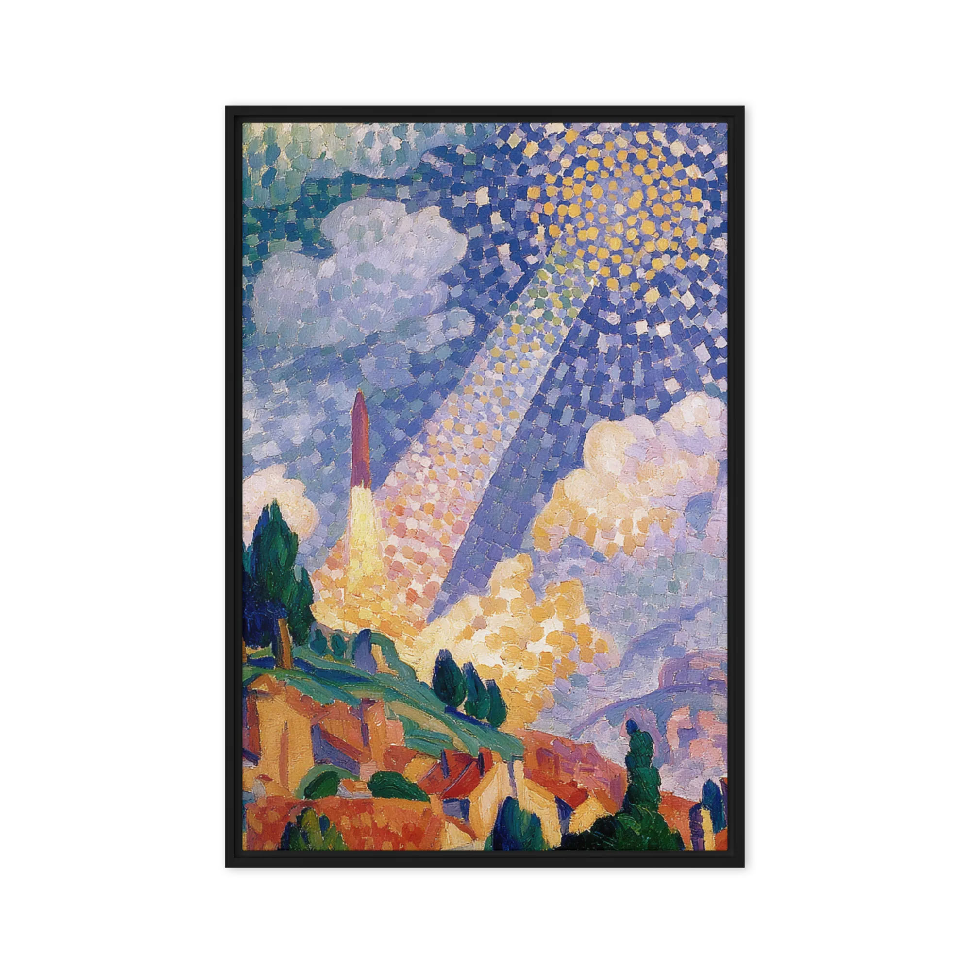 Rhythmic Paths of Pure Colour — The mosaic stroke