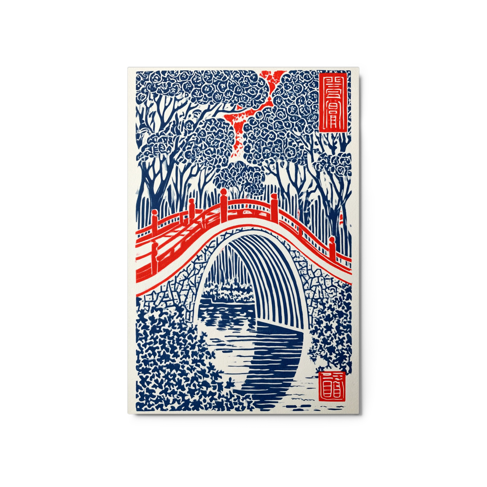 The Red Arched Bridge
