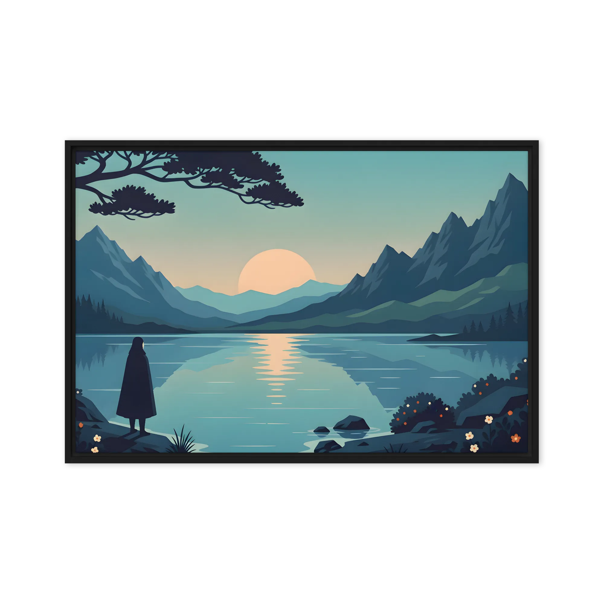 Solitude by the Lake