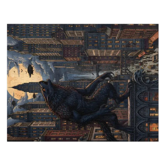 Moonlit Howl | Jigsaw Puzzles