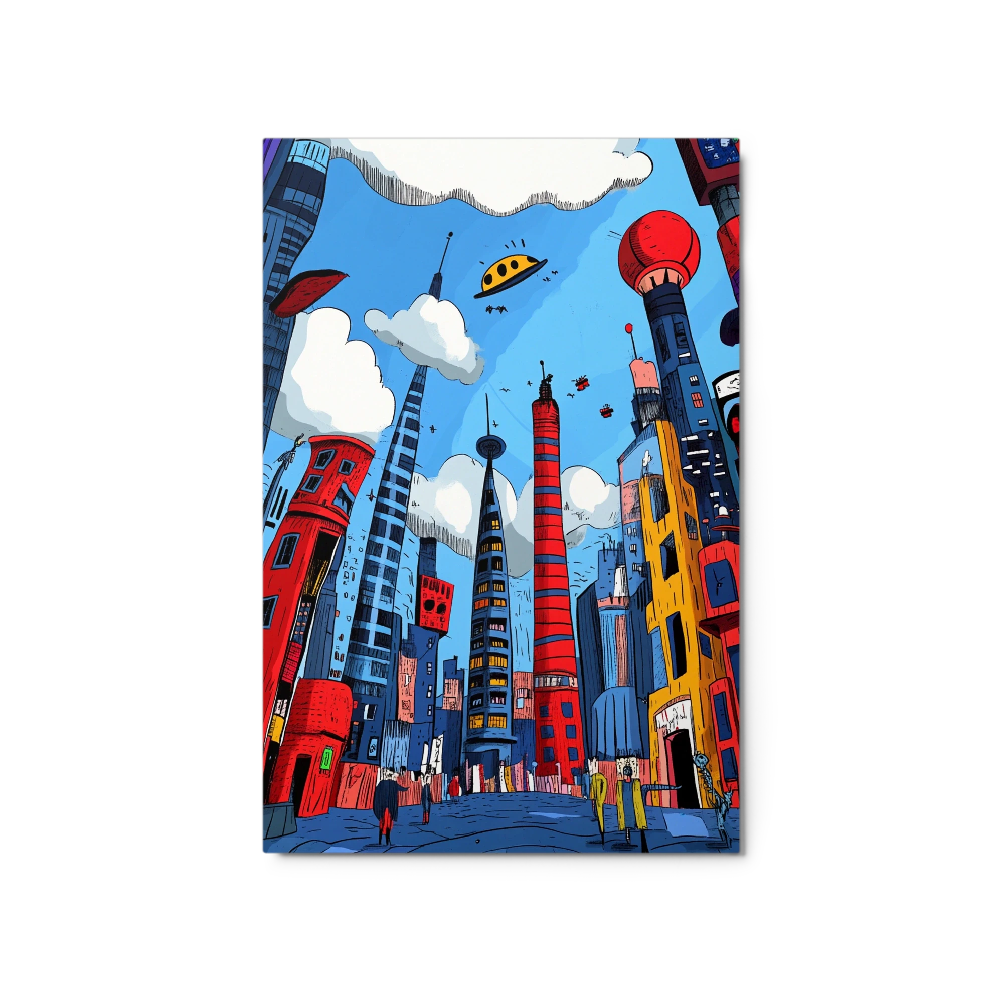 Hover City Skyline