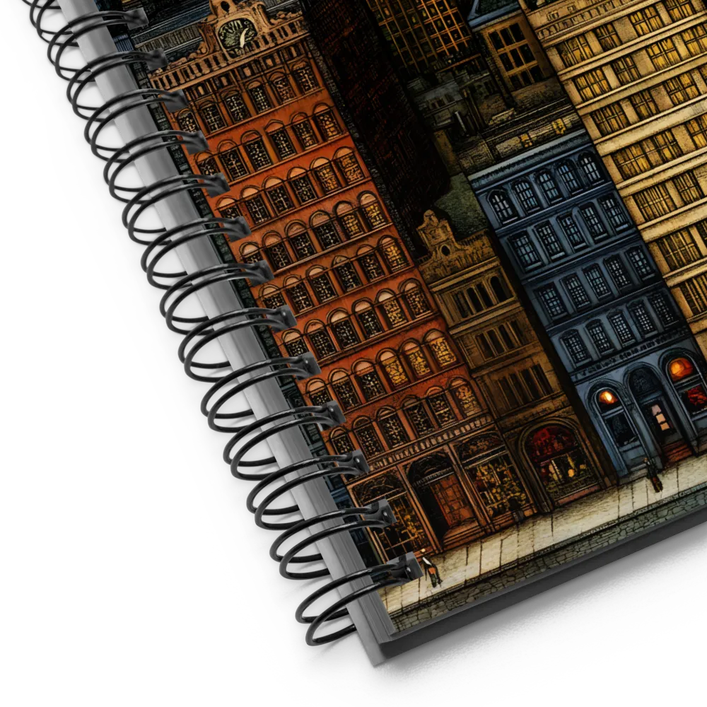 Skies of Industry and Imagination 
 Spiral Notebook | 140 pages