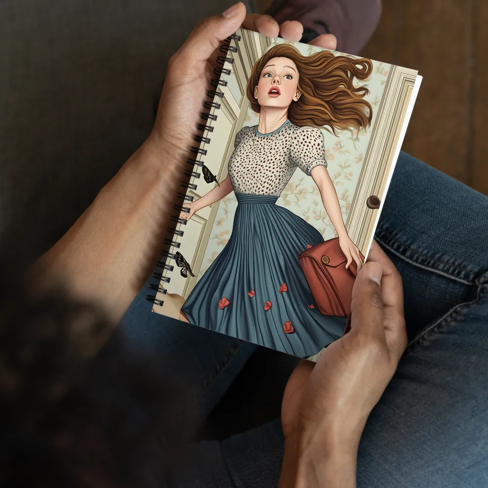 Woman in Motion 
 Spiral Notebook | 140 pages
