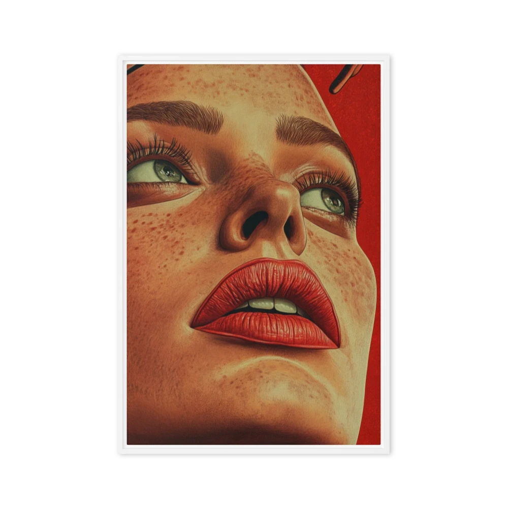 Detailed Female Portrait Illustration