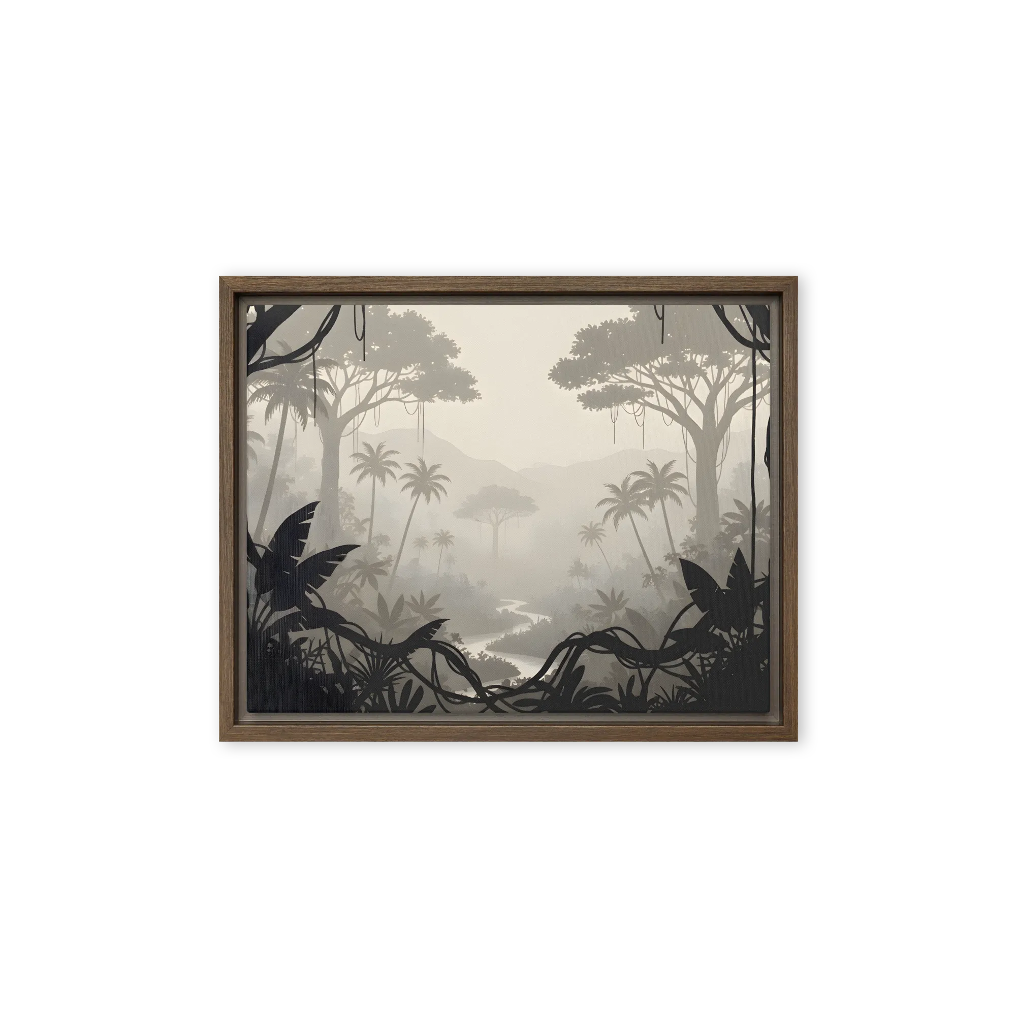 Misty Jungle Path