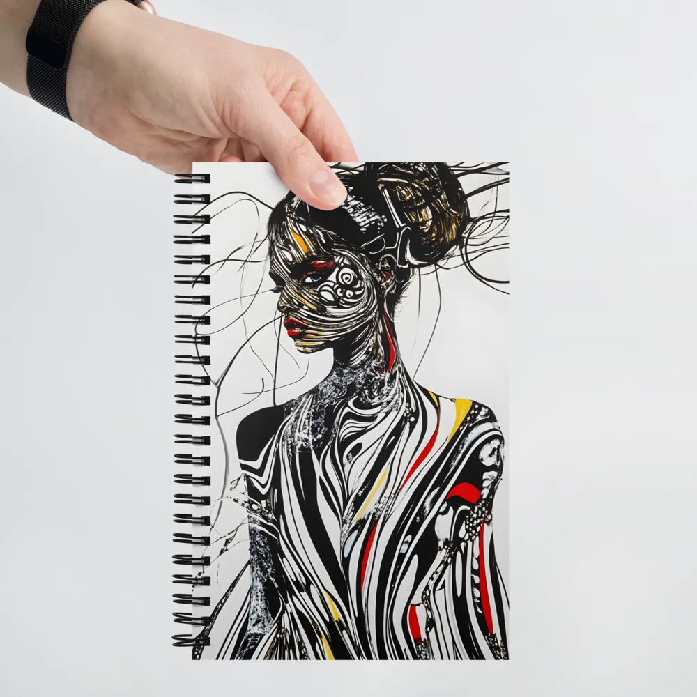 Abstract Lineage 
 Spiral Notebook | 140 pages