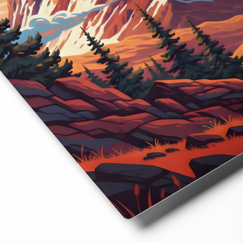 Grand Mountain Vista | Art Print