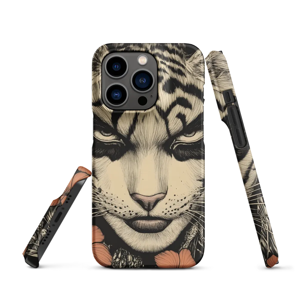 Surreal Cat-Human Hybrid Art | Phone Case