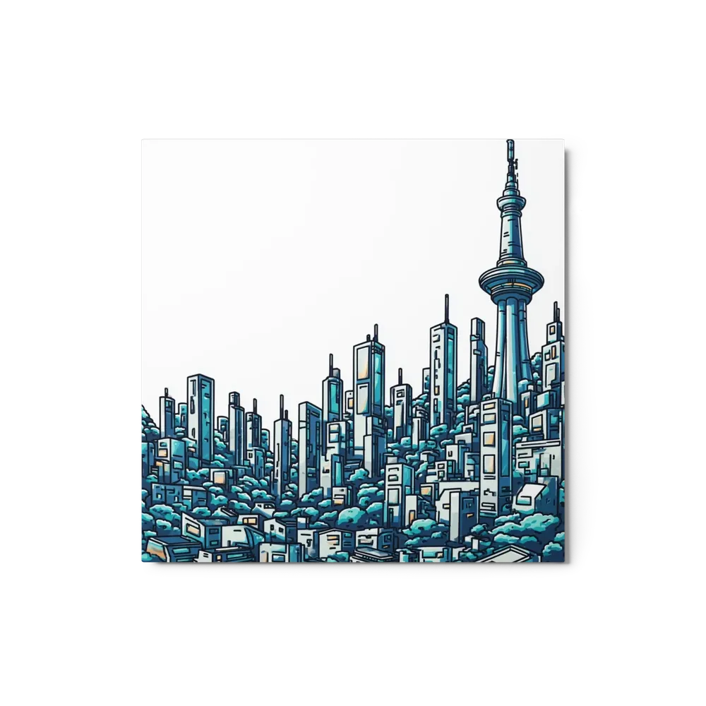 Cybernetic Horizon | Art Print