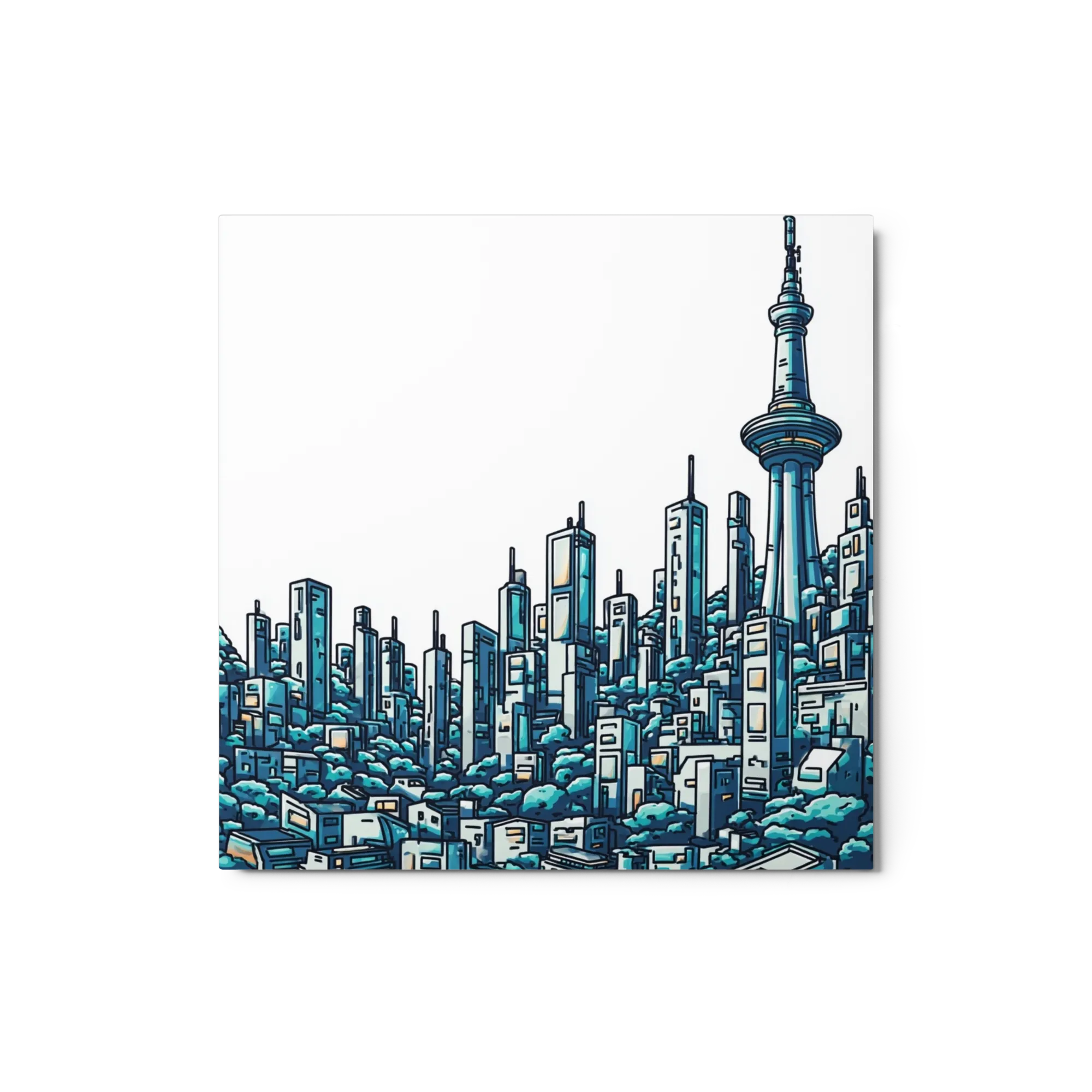 Metropolis in Blue