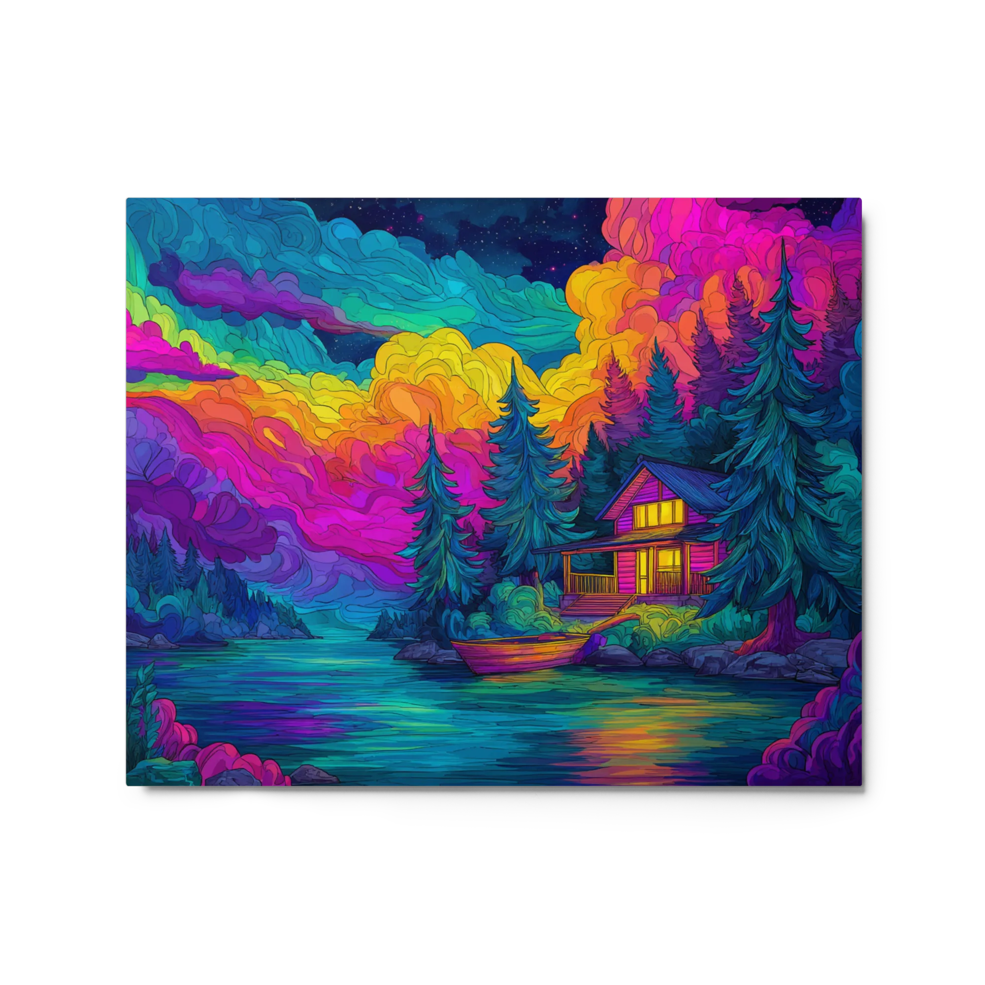 Neon Lake Cabin