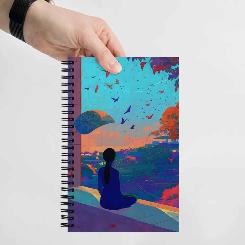 Contemplation of Flight 
 Spiral Notebook | 140 pages