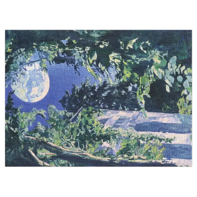 Moonlit Landscape with Foliage | Jigsaw Puzzle (252/520 pieces)