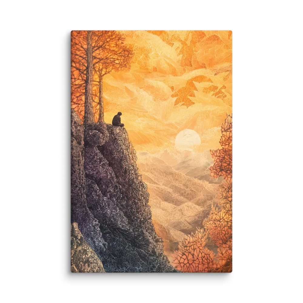 Twilight Contemplation 
 Canvas | 32″x 48″
