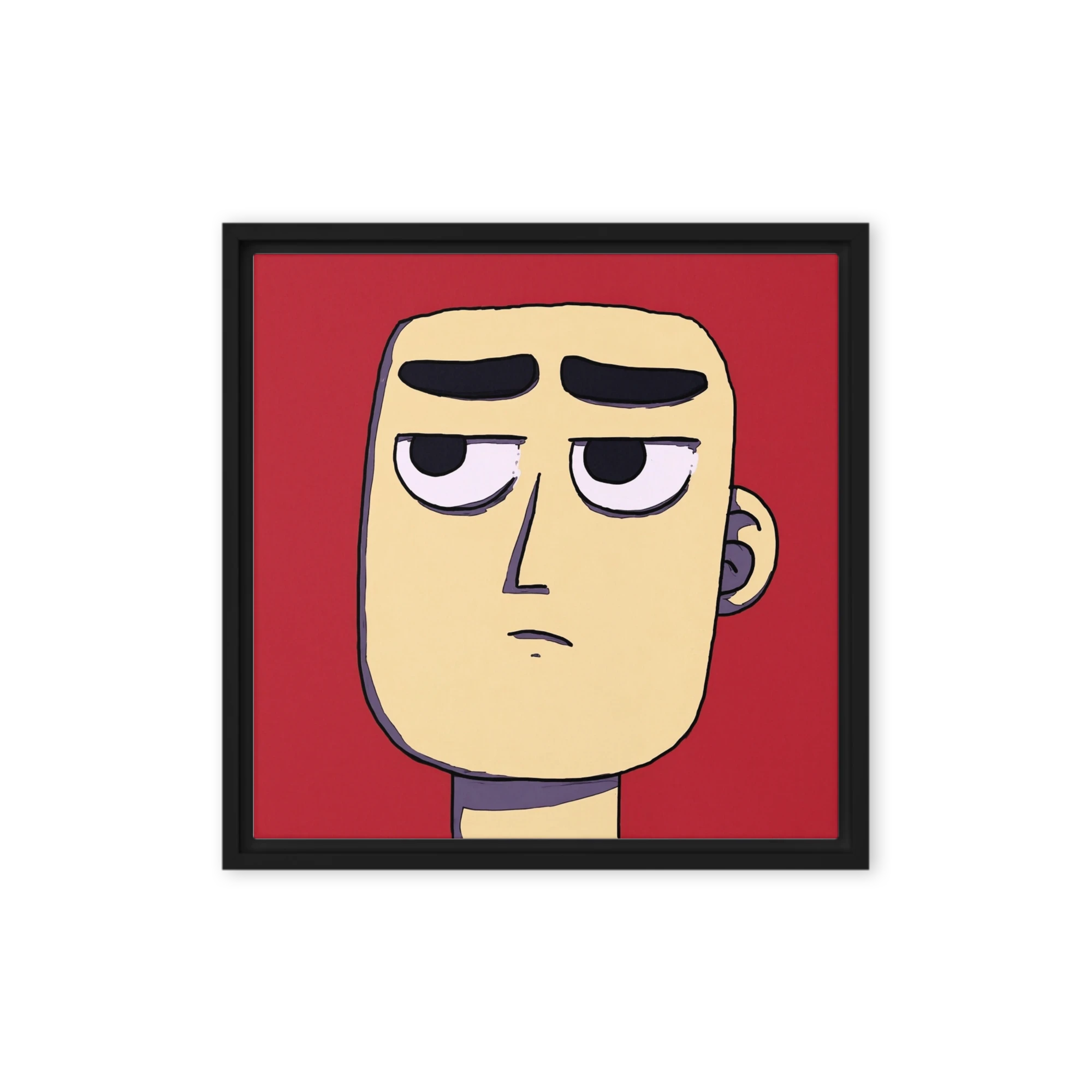 Bored Expression Portrait