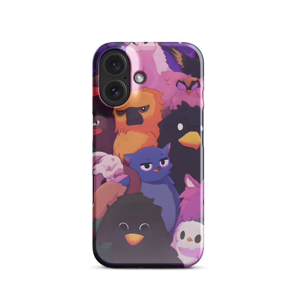 Whimsical Avian Gathering