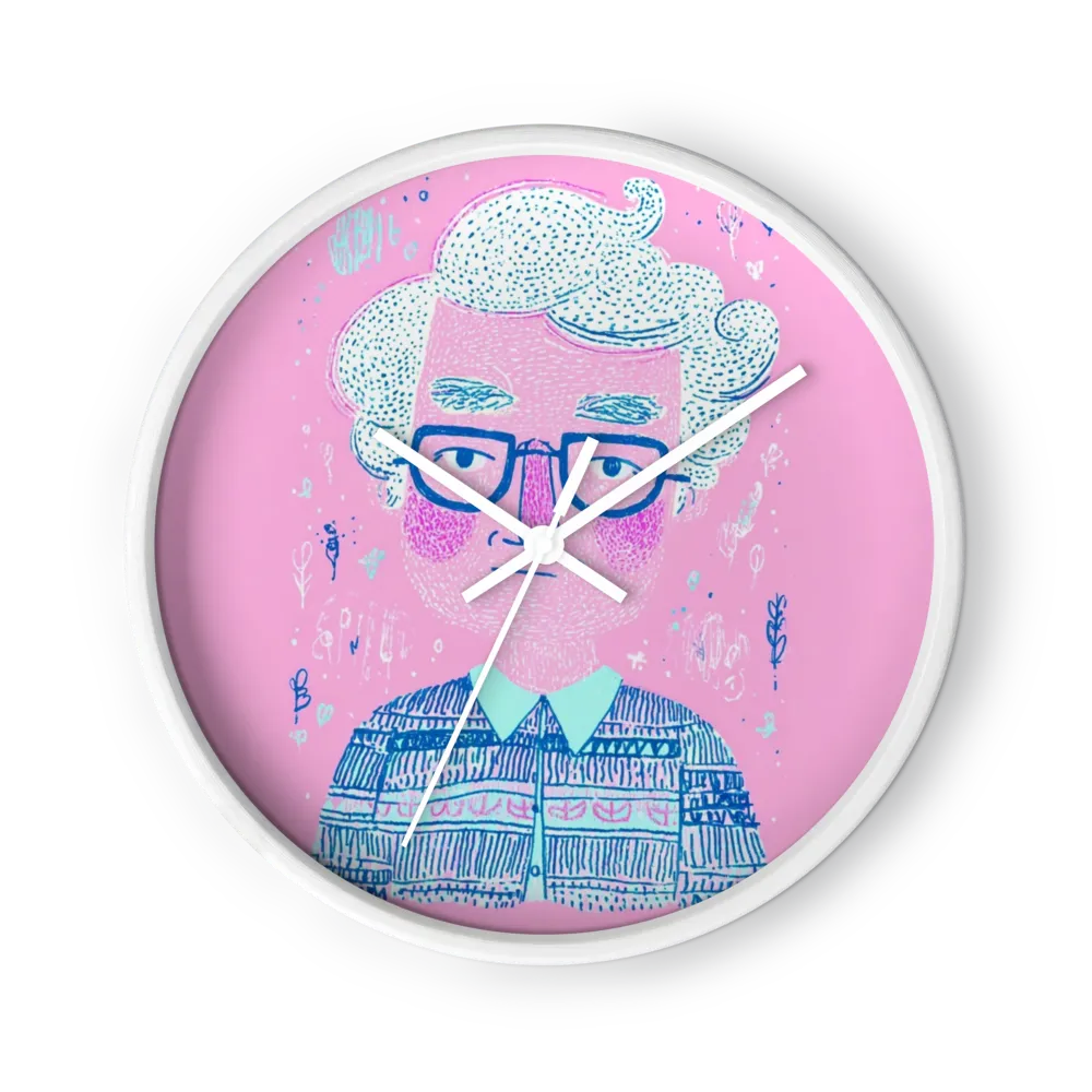 Spectacled Pink Portrait
