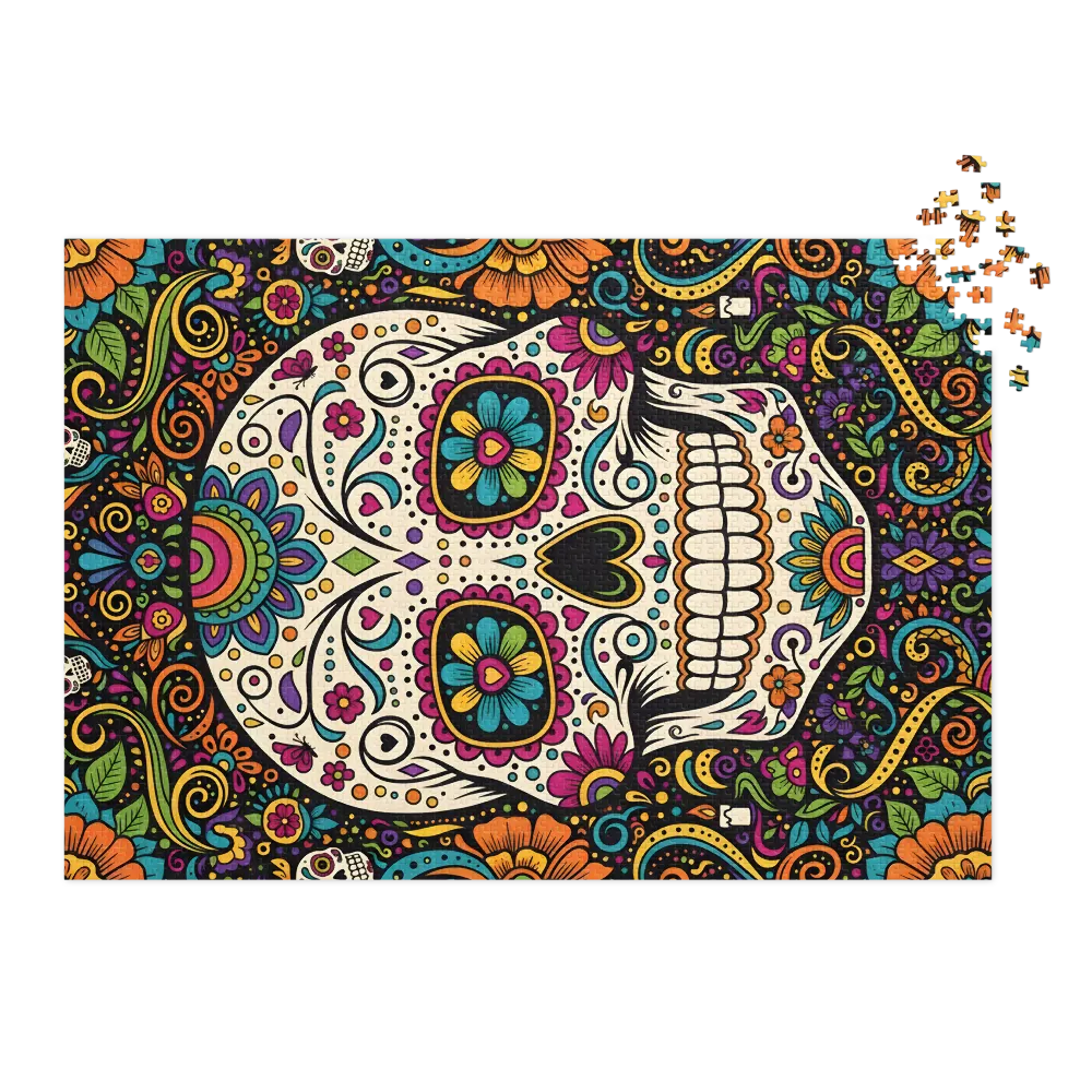 Floral Sugar Skull