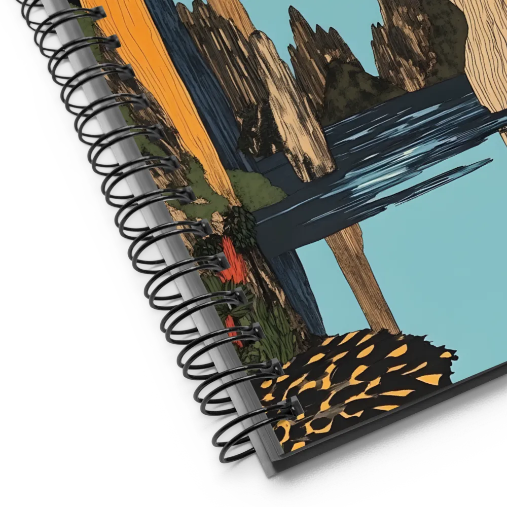 Mushroom Haven Reverie 
 Spiral Notebook | 140 pages