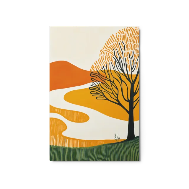 Autumn Grove Serenity | Art Print
