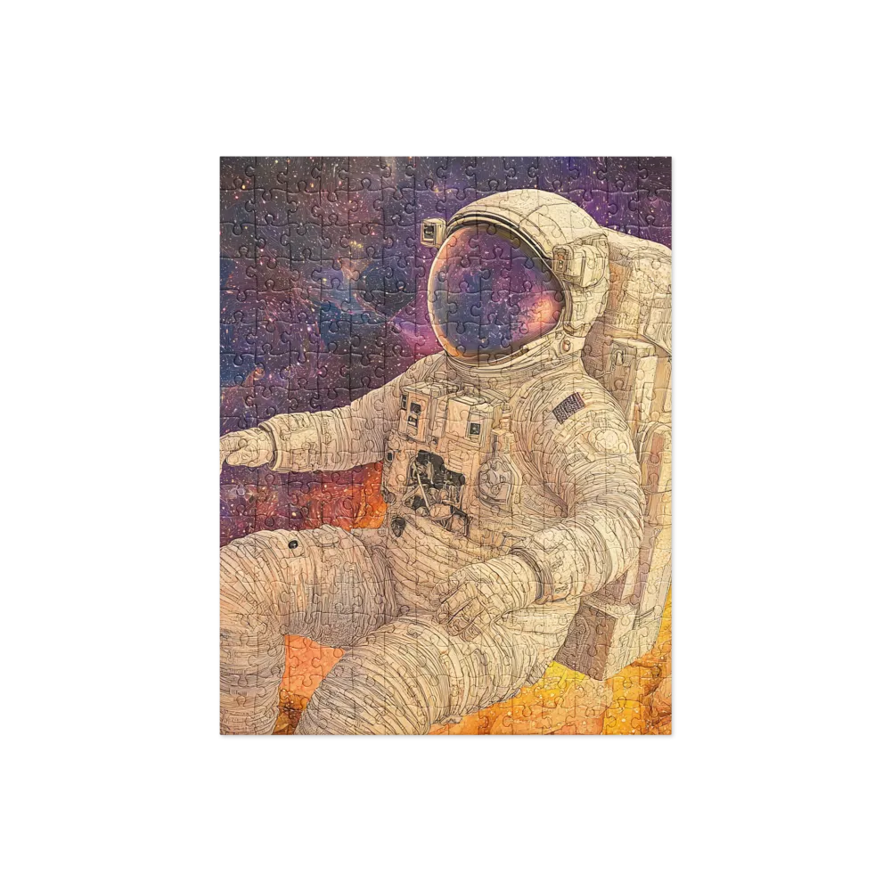Cosmic Explorer Mosaic 
 Jigsaw Puzzle