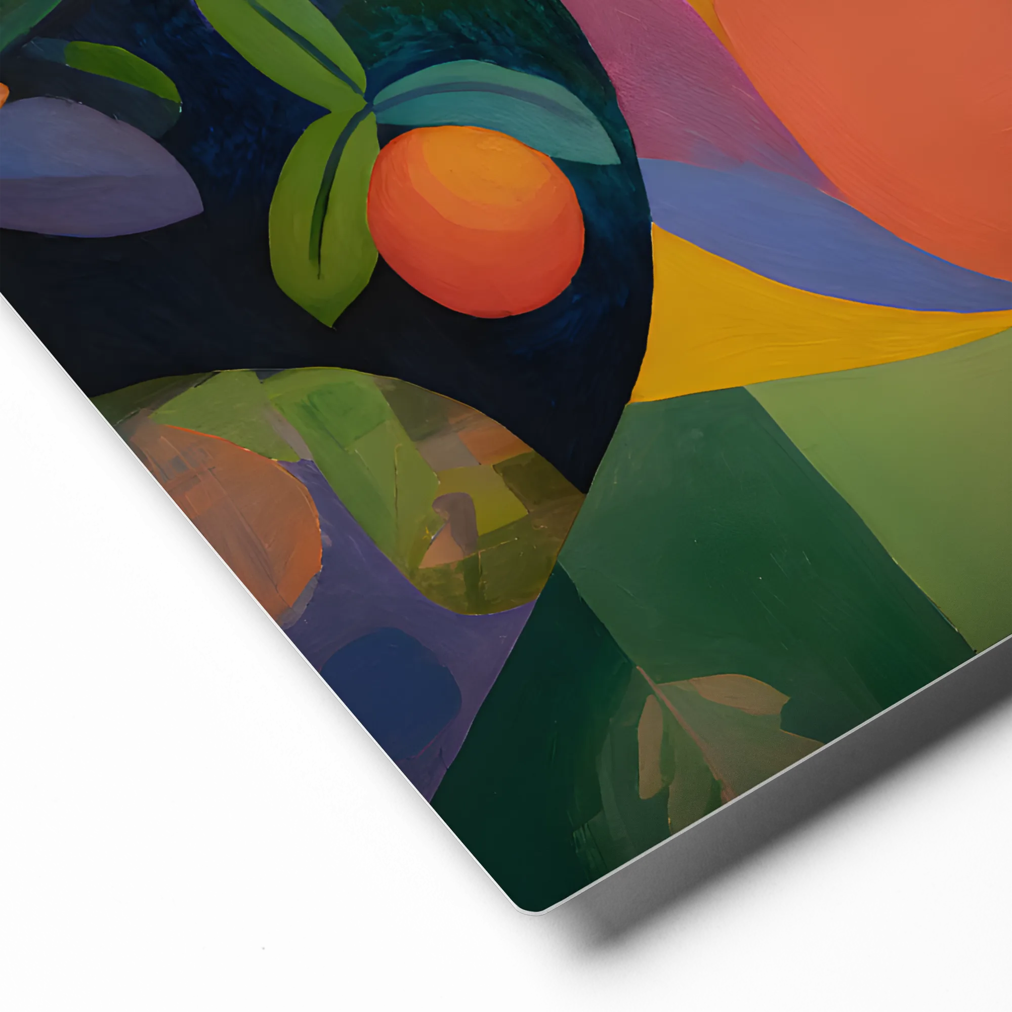 Cubist Bloom 
 Canvas | 6″x 6″