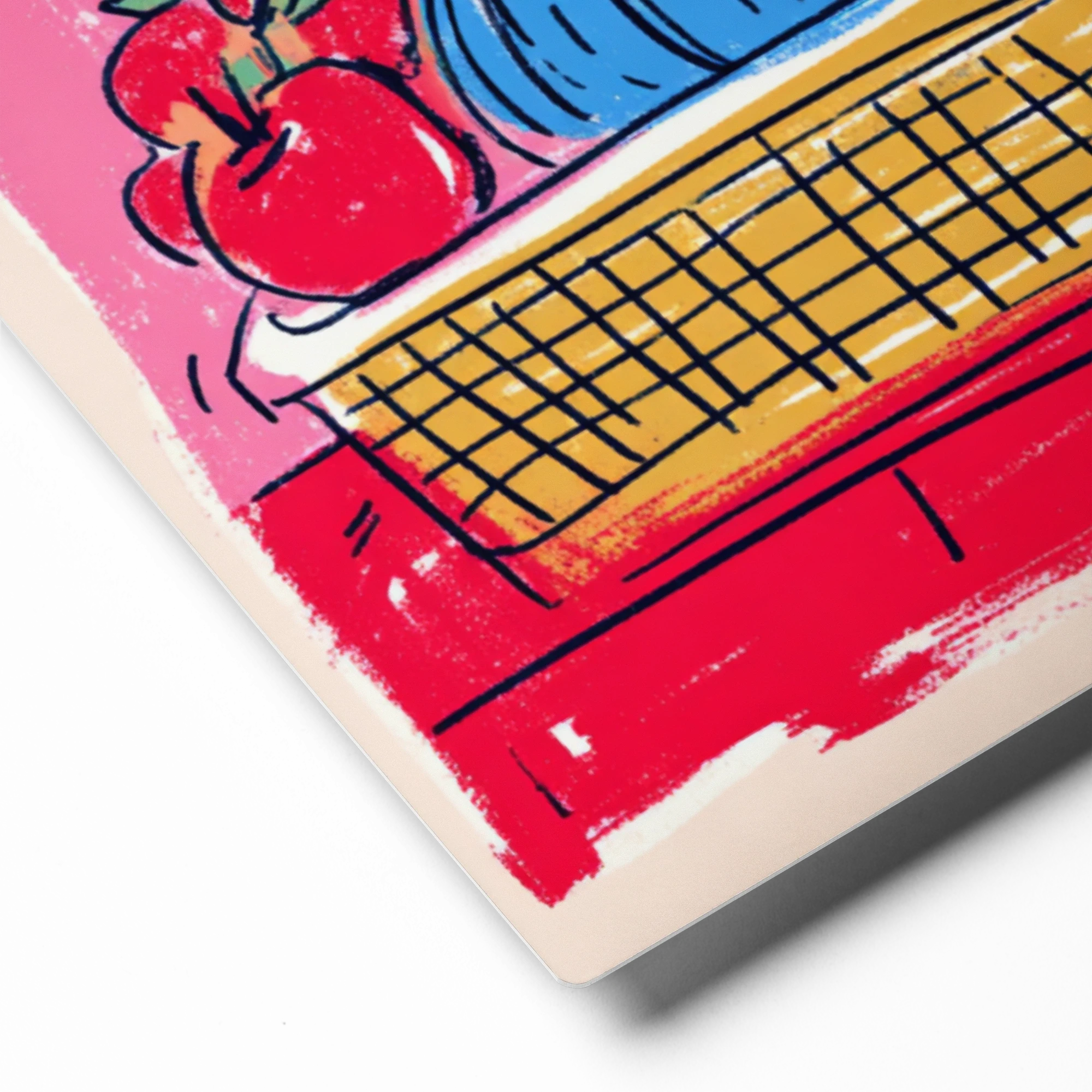 Fruit Basket in Pink | Art Print