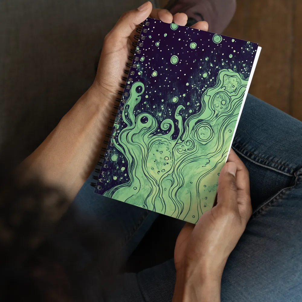 Cosmic Whirl: An Abstract Journey