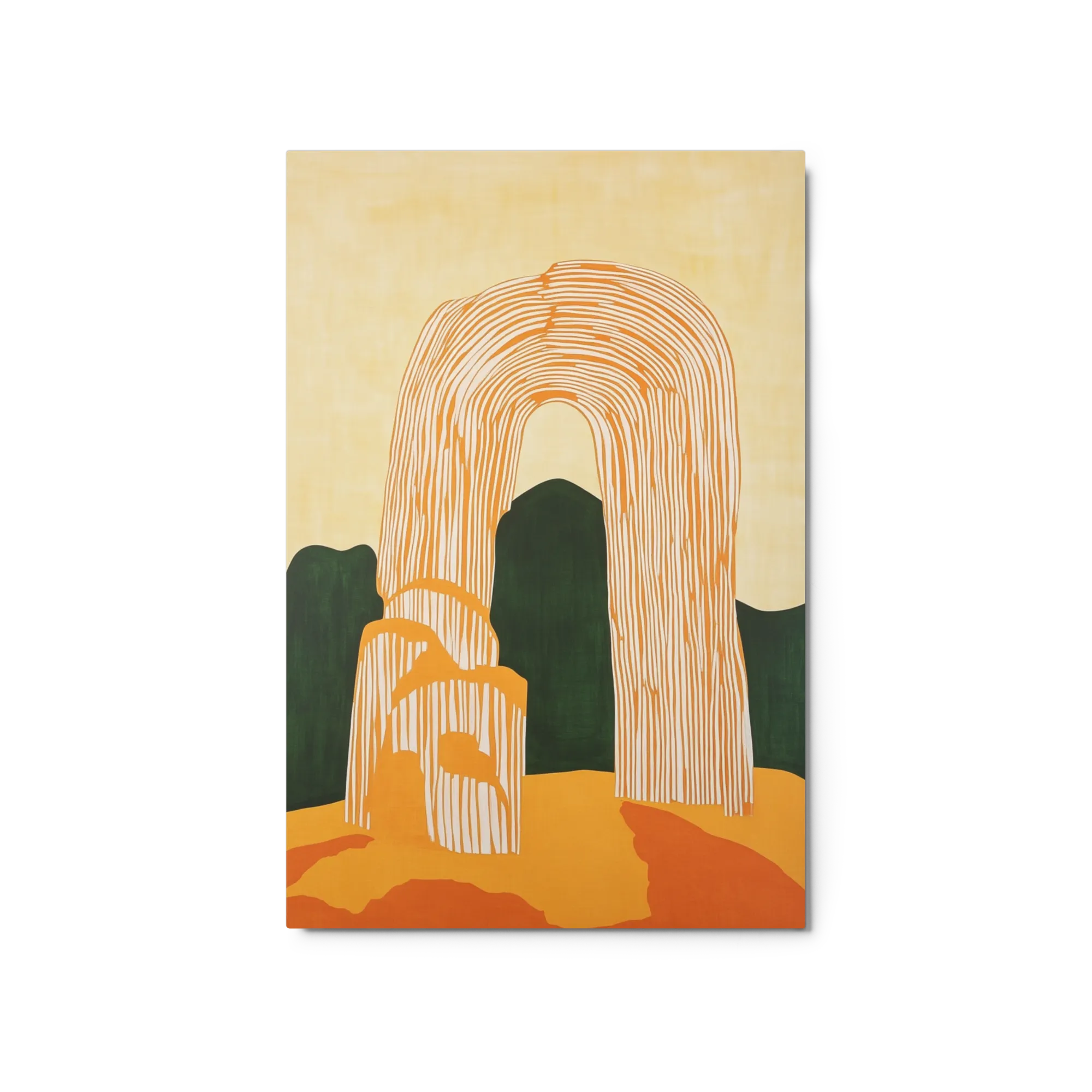 Abstract Arch in Landscape